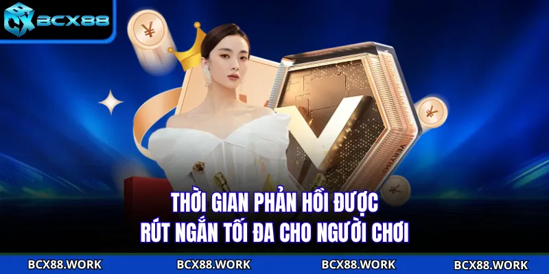 Thời gian phản hồi được rút ngắn tối đa cho người chơi
